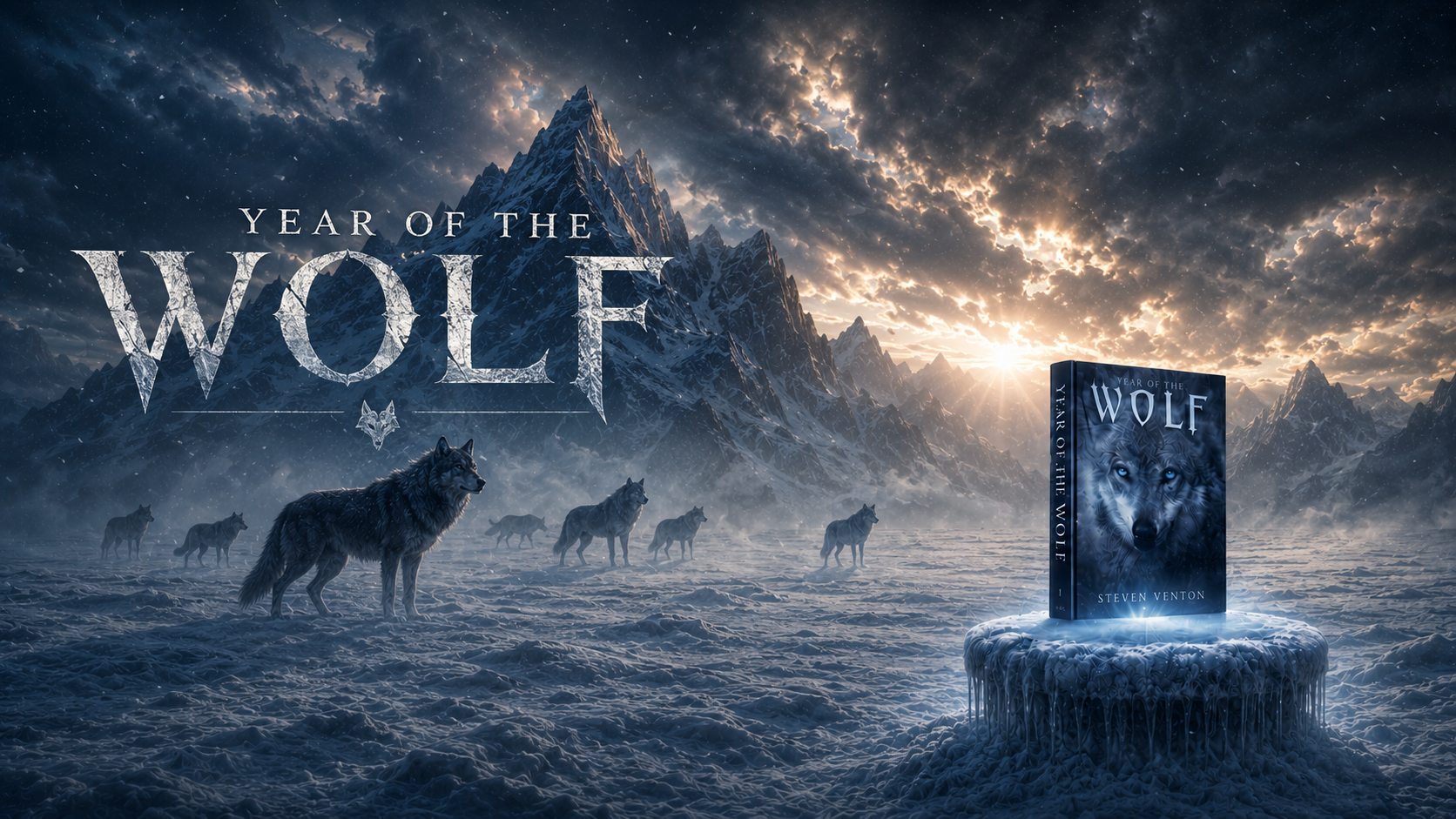 Year of the Wolf book campaign for Steven Venton